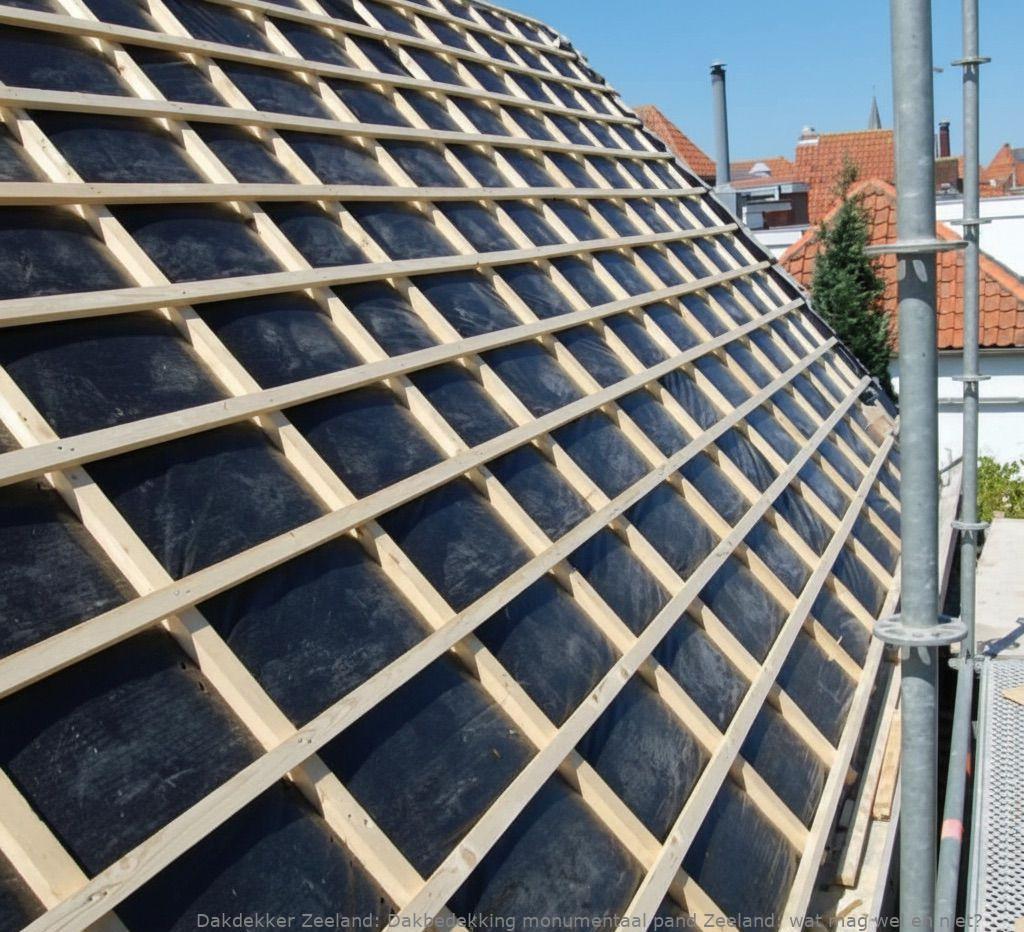Dakbedekking monumentaal pand Zeeland: wat mag wel en niet?