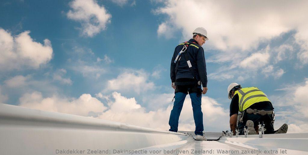 Dakinspectie voor bedrijven Zeeland: Waarom zakelijk extra let