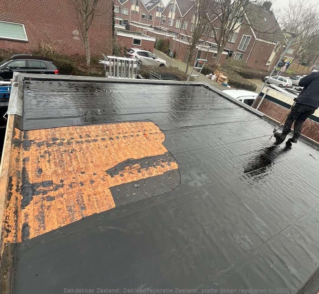 Dakleer reparatie Zeeland: platte daken repareren in 2025