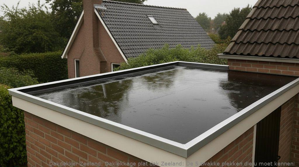 Daklekkage plat dak Zeeland: De 5 zwakke plekken die u moet kennen